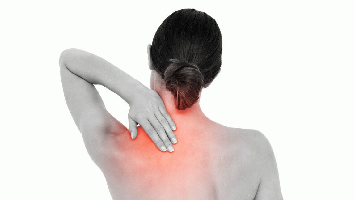 síntomas da osteocondrose cervical